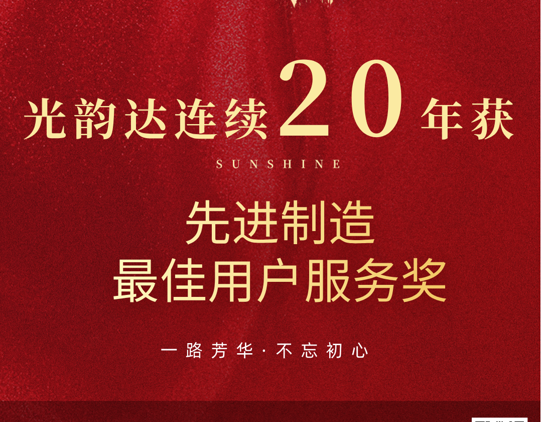 喜报 | XPJ官方网站陆续20年荣获先进造作最佳用户服务奖